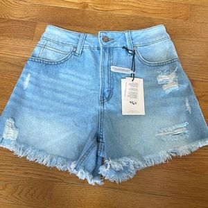 Women’s denim shorts